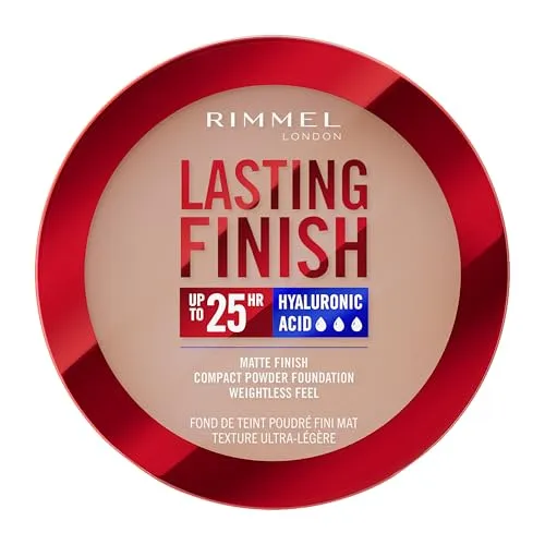 Rimmel London Lasting Finish Compact Base Pulver 003 Sesame, 7 g