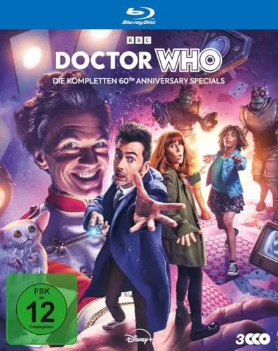 Doctor Who – Die kompletten 60th Anniversary Specials [Blu-ray] - Filme, feiere die legendären 60 Jahre mit spannenden Specials und faszinierenden Charakteren!