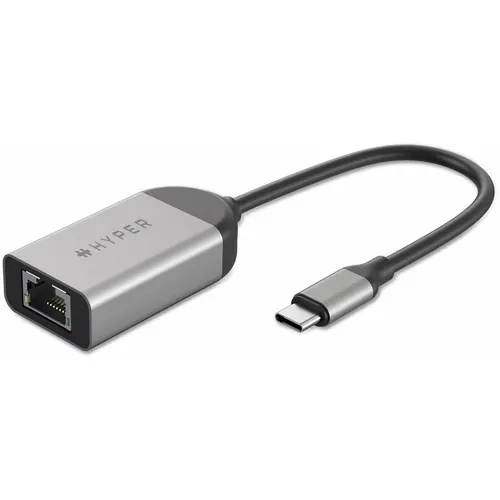 HYPER HD425B Netzwerkadapter 2.5 GBit/s USB-C - WLAN-Zubehör mit 2.5G Ethernet für blitzschnelle Internetverbindungen, ideal für Gaming und Streaming.
