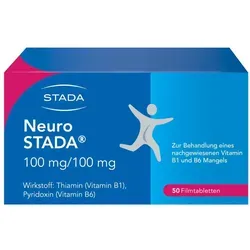 Neuro STADA Vitamin B1/Vitamin B6 100mg/100mg Filmtabletten