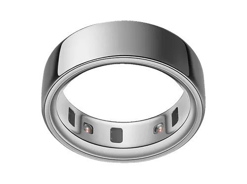 OURA Ring 4 in Größe 5, Silver – Der smarte Gesundheitsring