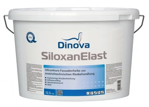 Dinova Siloxan Elast 12,5 Liter – Hochwertige Fassadenfarbe von Dinova