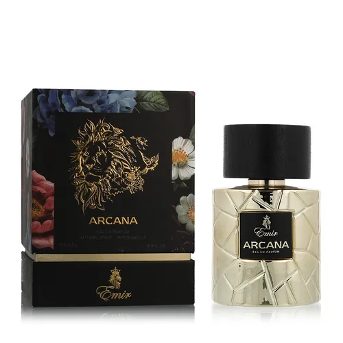 Emir Arcana EDP 100 ml Unisex Duft - Erleben Sie den einzigartigen Emir Arcana EDP 100 ml – ein faszinierender Unisex-Duft, der fruchtige Frische mit blumigen und holzigen Noten kombiniert. Ideal für jeden Anlass und hinterlässt einen bleibenden Eindruck.