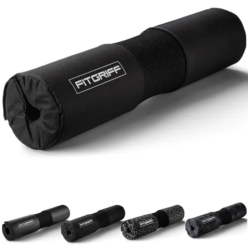 Fitgriff® Langhantel Polster, Hip Thrust Pad mit Klettverschluss