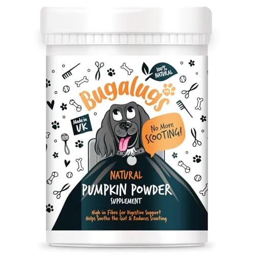 Bugalugs Kürbispulver für Hunde und Katzen