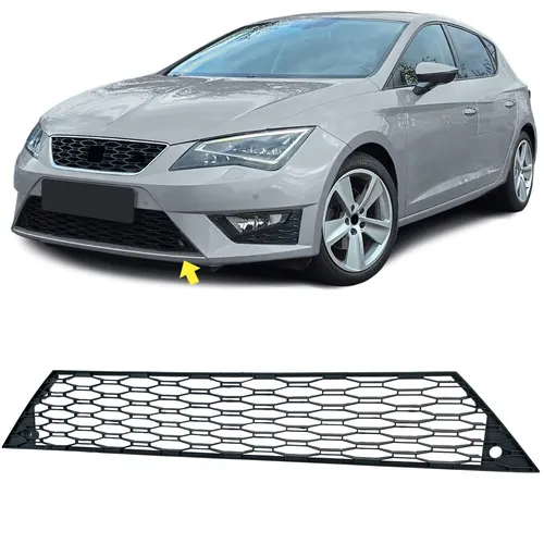 Kühlergrill Upgrade Kühlergitter in Stoßstange für Seat Leon 5F FR 2012-2016