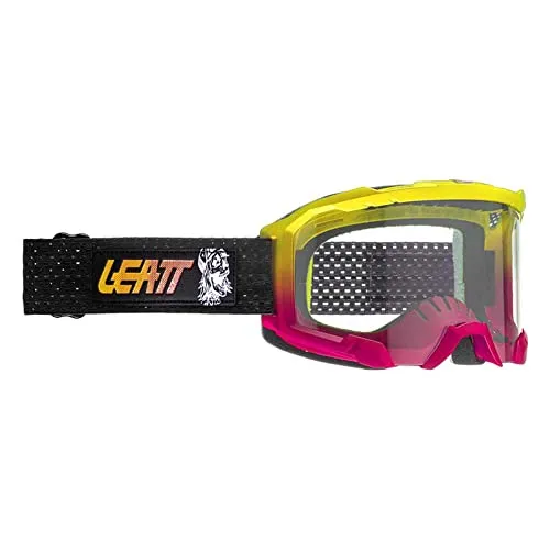 Leatt Crossbrille Velocity 4.0 Iriz - Mehrfarbig - Sportbrillen mit hochwertiger Anti-Beschlag-Beschichtung und optimalem Sichtfeld für maximale Leistung beim Sport.