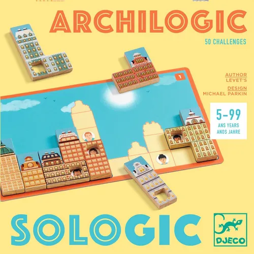 DJECO Puzzlespiel Sologic - Architekt