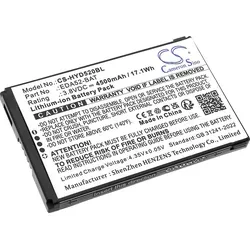 TECHTEK Akku Kompatibel mit [Honeywell] ScanPal EDA52 Ersetzt 50172021-001, für EDA52-BAT