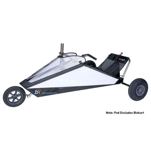 Strandsegler Blokart POD Black Including Foot Bar 2020 Channel type XPD0320 Schwarz