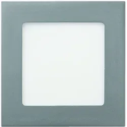 Heitronic 27641 LED-Panel 11 W Tageslichtweiß Silber von Heitronic