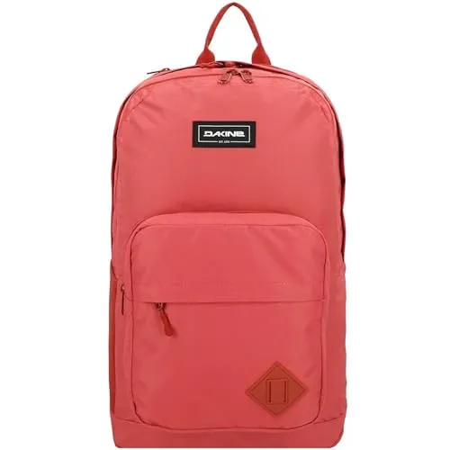 Dakine 365 Pack Dlx 27L Rucksack - Mineral Red - Schulrucksack mit 27L Fassungsvermögen, isolierter Vordertasche für kühlende Snacks und gepolstertem Laptopfach für Geräte bis 15 Zoll. Hergestellt aus 100% recyceltem Polyester.