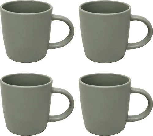 LeGer Home by Lena Gercke Becher Belli, 4-tlg., Steingut, Scandi Style, 4-teilig