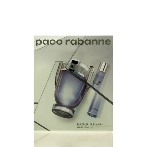 Rabanne Invictus EDT Set 100 ml + 20 ml - Geschenkset für Ihn: Edler Duft mit kraftvollen Noten, ideal für besondere Anlässe oder als Geschenk.
