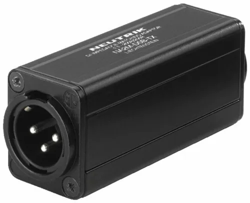 Neutrik NA-2MD0BTX XLR Cinch RCA Massefilter
