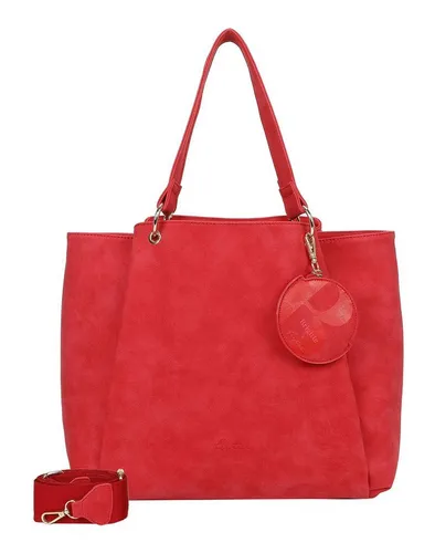 Fritzi aus Preussen Damen Brigitte x Fritzi Special Shopper 42 Jive Red - Damen-Henkeltaschen, lässiger, großer und veganer Shopper-Style für jeden Anlass