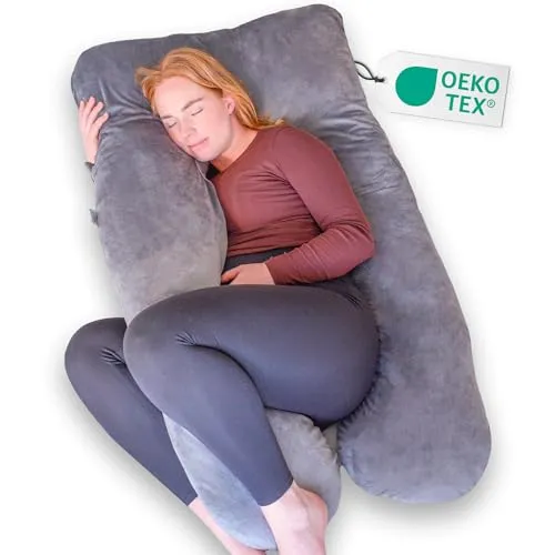 Kopfkissen Grau von Ella