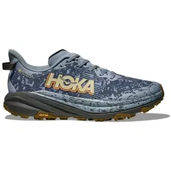 Hoka Herren Speedgoat 6 GTX in Blau, Größe 46.6 - HOKA Speedgoat 6 GTX – idealer Begleiter für jedes Wetter. Mit wasserdichter Membran, hervorragender Dämpfung und maximalem Grip auf anspruchsvollen Trails. Komfort und Stabilität für dein nächstes Abenteuer.