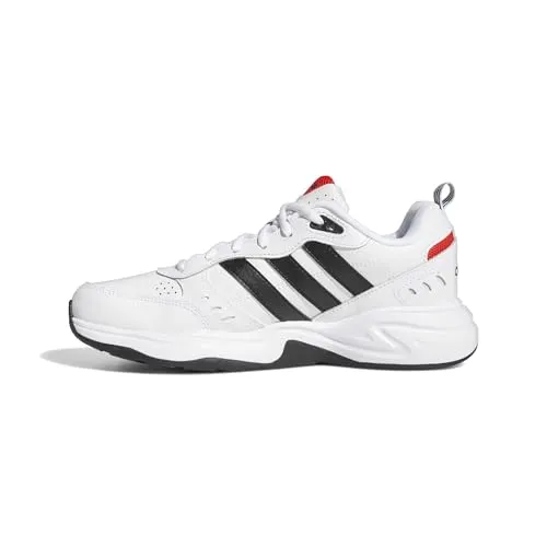 adidas Herren Strutter Shoes – Bequeme Gymnastik- und Trainingsschuhe - Herren-Sneaker mit regulärer Passform, beschichtetem Leder und leichter Adibouncy EVA-Einlegesohle für optimalen Komfort beim Training.
