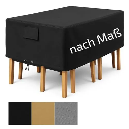 Produktbild Unicovr Abdeckung nach Maß für Gartenmöbel | Wasserdicht & Wetterfest | Made in EU