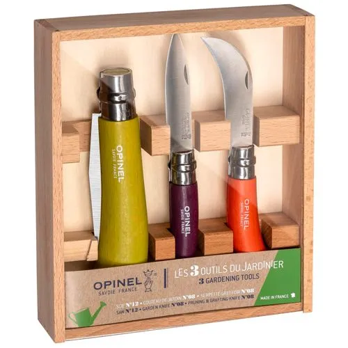 Opinel Garten-Set 3-teilig, bunt 001617 von Opinel