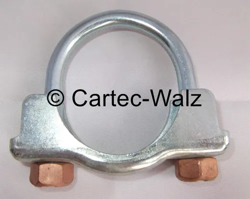 Bügelschelle Auspuffschelle Rohrverbinder Auspuffmontageschelle     M10  Ø 48mm