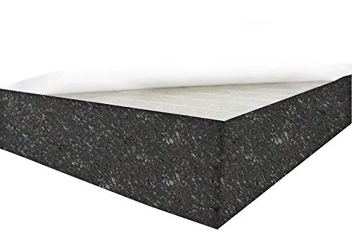 Dibapur® Verbundschaumstoff SELBSTKLEBEND - (Ca.50x50x2 cm) - RG140 - Akustik Schaumstoff Brandverhalten flammhemmend nach MVSS302