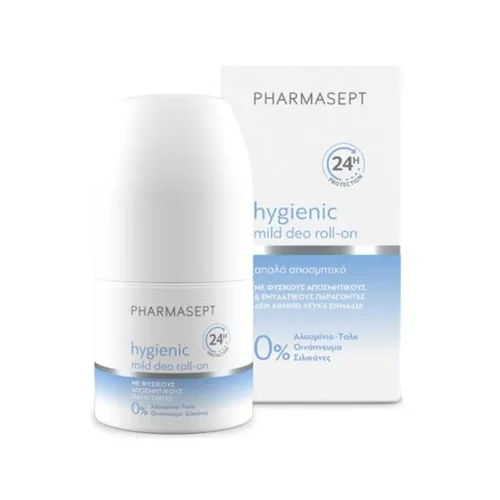 PHARMASEPT Hygienic Mild Deo Roll-On 24h ohne Aluminiumsalze 50 ml