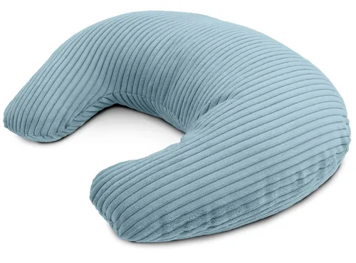 Amilian Stillkissen - Lagerungskissen - Schwangerschaftskissen mit Füllung und Bezug, Stillmond - Stillhörnchen - pregnancy pillow, für Mütter und Babys