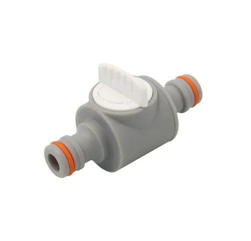 Bradas Schlauchadapter Schnellkupplungsventil mit 2 Nippel Bradas WHITE LINE