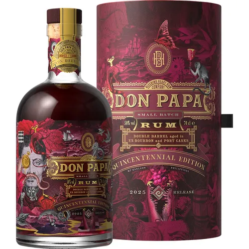 Produktbild Don Papa 7 Years Old Quincentennial Edition Rum 50% Vol. in Geschenkbox