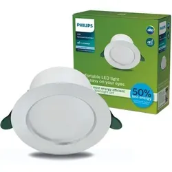 Philips Ultraeffizienter Einbauspot 4,8 W in weiß von Philips