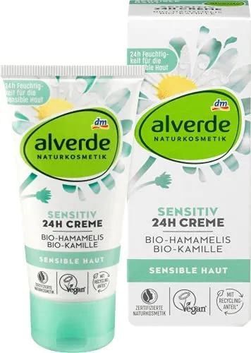 alverde NATURKOSMETIK Sensitiv Gesichtscreme - 50 ml