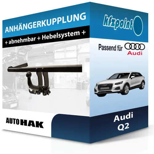 Abnehmbare Anhängerkupplung für Audi Q2 (06.2016-jetzt)