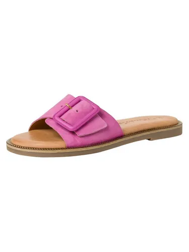 Tamaris Pantolette Rosa 37 EU - Stylische Pantoletten in Rosa, Größe 37 EU, aus hochwertigem Leder für optimalen Komfort und einen trendigen Look – perfekt für den Sommer!