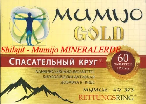 Mumijo GOLD 60 Tabletten je 200 mg
