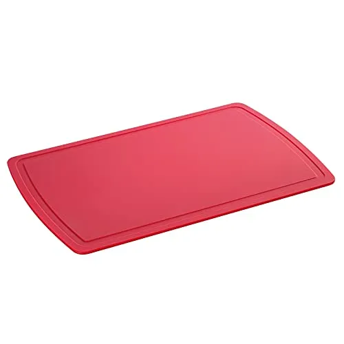 ZASSENHAUS Schneidmatte PREMIUM LINE 38 x 25 cm - rot - Schneidebretter, rutschfeste und langlebige Schneidunterlage für präzises Schneiden in der Küche.