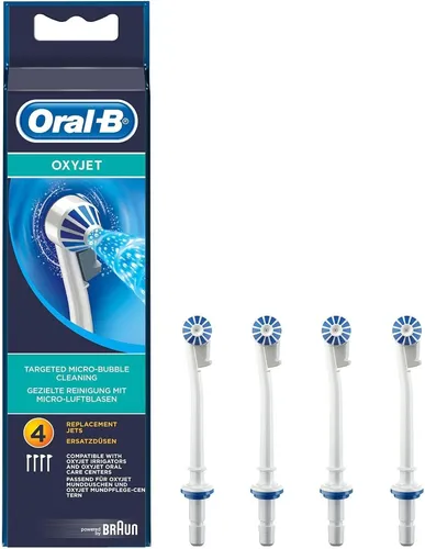 OralB OxyJet Aufsteckduesen Mikro Luftblasen ED174 Set 4Stk Mehrfarbig