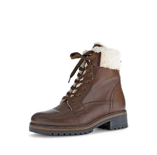 Gabor Damen Chelsea Boots, Frauen Stiefeletten,Moderate Mehrweite (G),Warmfutter,Booties,halbstiefel,Peanut/EF (Webl.),40.5 EU / 7 UK
