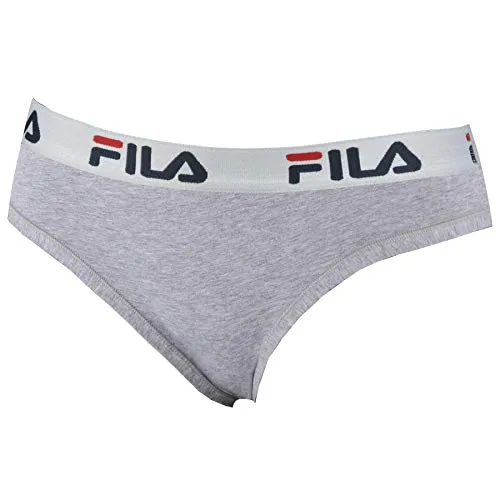 Fila Damen String FU6061 Woman String 400 XS, 400 Grey, XS, FU6061