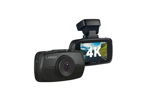 LAMAX C11 GPS 4K-Autokamera - Dashcam mit echtem 4K-Video, 5-GHz-WLAN und Parkmodus für optimalen Schutz und hochwertige Aufnahmen, auch bei Nacht.