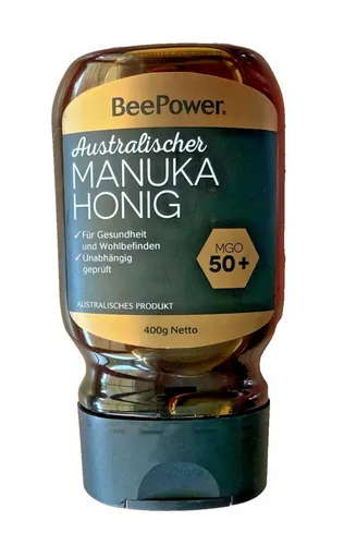 BeePower Manuka-Honig MGO 50+ 400g – 100% australisch