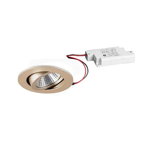 Brumberg LED-Einbaustrahlerset 7W, dimmbar, champagner matt von Brumberg