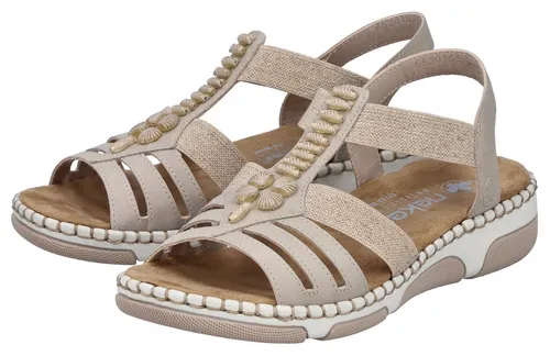 Rieker 66201-62 (36/ginger) Sandale in beige von Rieker