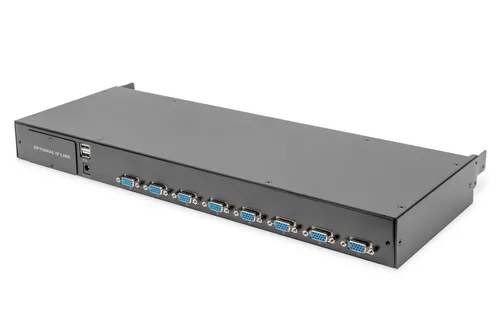 Digitus MODULAR KVM SWITCH 8-PORT - TV & DVD-Zubehör, ermöglicht den einfachen Zugriff auf mehrere Computer über eine modulare KVM-Konsole für mehr Effizienz.