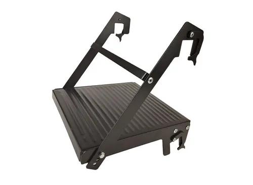 Multifunktionsleiter Plattform Zubehör - Leiterplattform für vielseitige Anwendungen, Tragfähigkeit von 150 Kg und leichtes Gewicht von nur 1,5 Kg, ideal für sicheres Arbeiten in der Höhe.