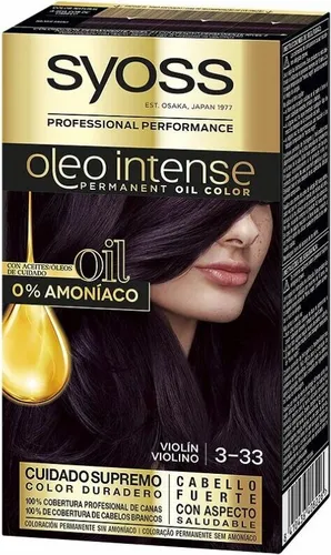 Syoss Olio Intense Tinte Sin Amoniaco 3,22-Violín 5 U