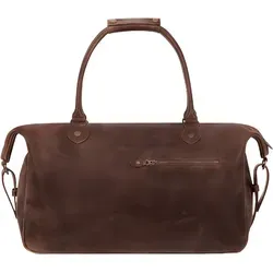 Buckle & Seam Leder Weekender Linwood - Braun / Dots Koffer24