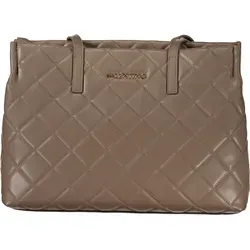 Valentino Shopper Ocarina 3KK10 taupe VBS3KK10R - Schultertasche mit zweigeteiltem Hauptfach, ideal für Ordnung und Stauraum. Hergestellt aus recyceltem Material – umweltfreundlich und stilvoll.