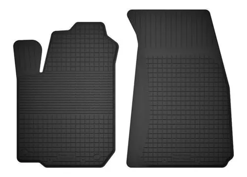 Wielganizator Gummimatten vorne passend für Mitsubishi Lancer VII (2003-2008) Kombi, Limousine | 2-teiliges Set, nur vorn | bessere Passform als universelle Matten | Schwarz